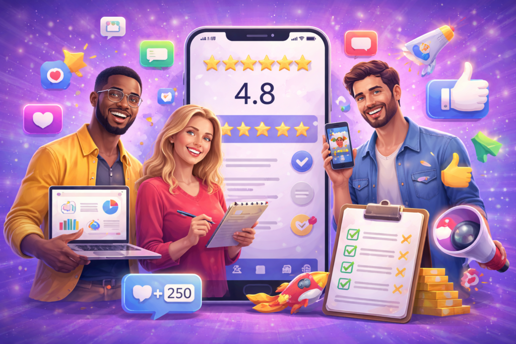 app rating and review management